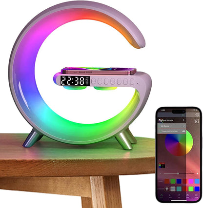 Stylish Smart Lamp Speaker and Charger