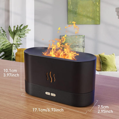 Flame Aroma Diffuser Humidifier