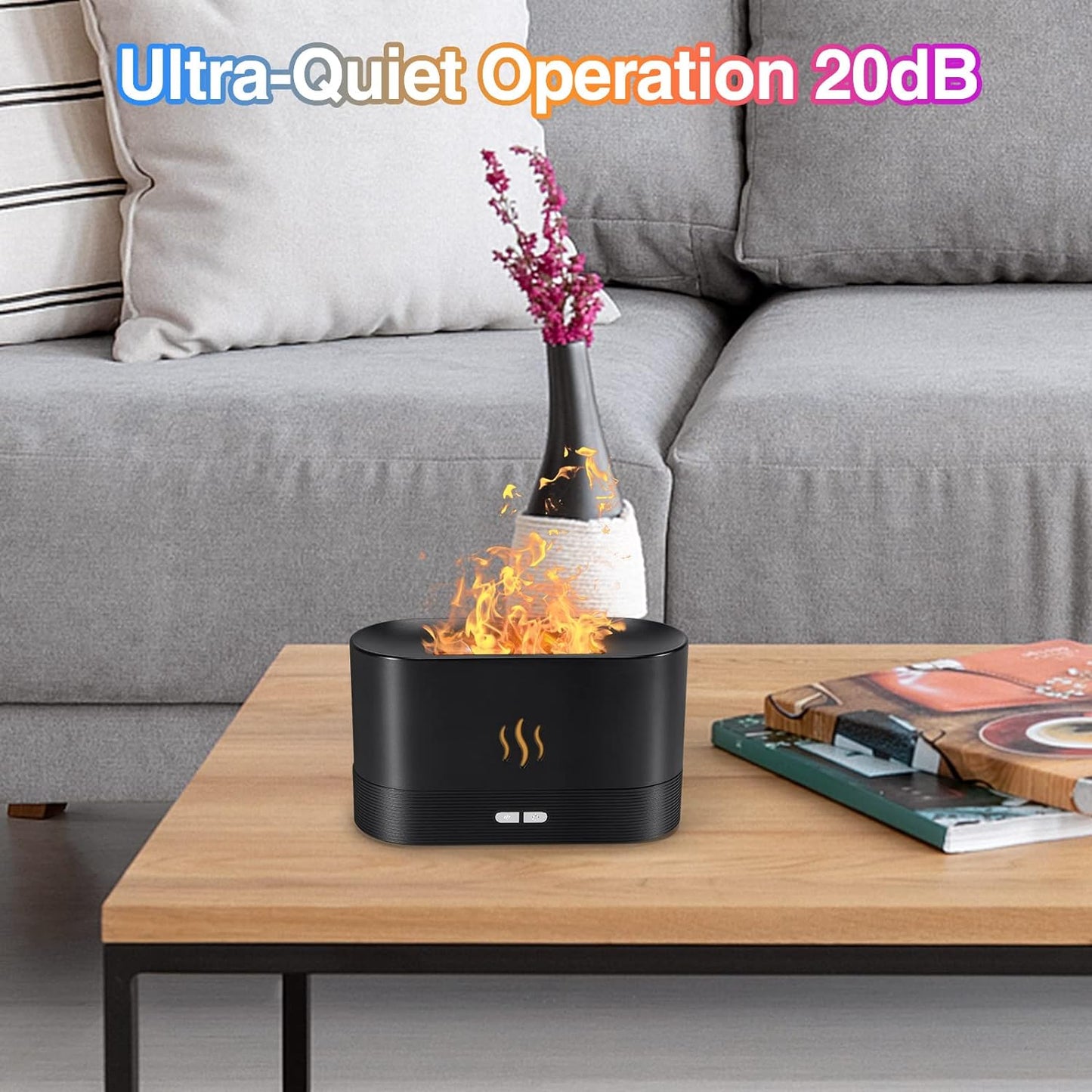 Flame Aroma Diffuser Humidifier