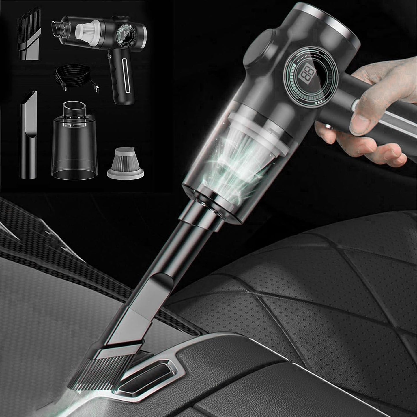 Powerful Vacuum Cleaner For Car & Home