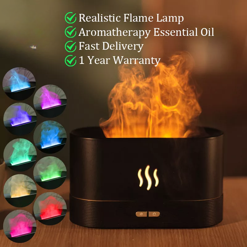 Flame Aroma Diffuser Humidifier