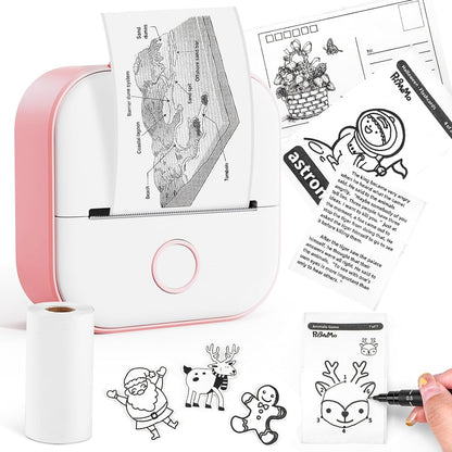 Inkless Mini Portable Printer