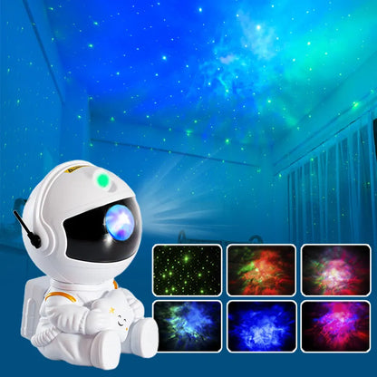 Starry Night Galaxy Star Astronaut Projector