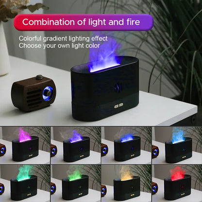 Flame Aroma Diffuser Humidifier