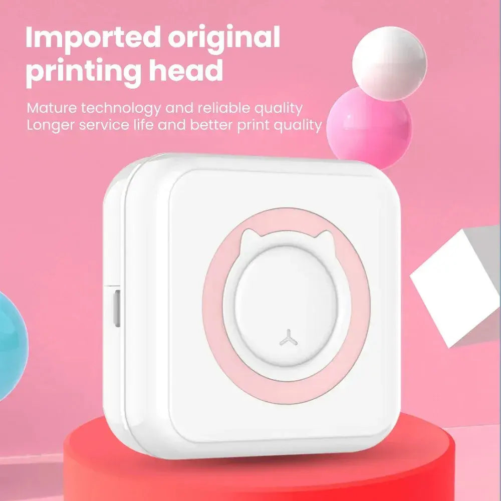 Inkless Mini Portable Printer