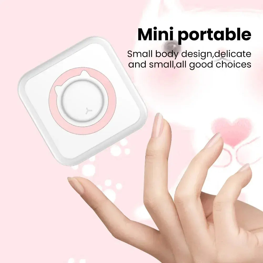 Inkless Mini Portable Printer